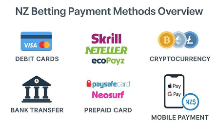 NZ Betting Payment Methods
