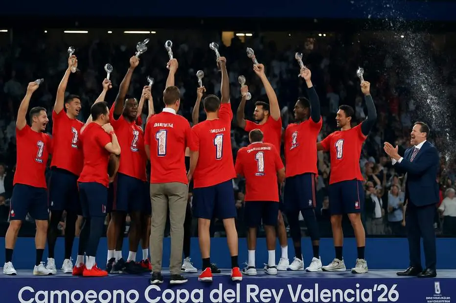 (VIDEO) Thousands of Baskonia fans flood the streets to celebrate Copa del Rey