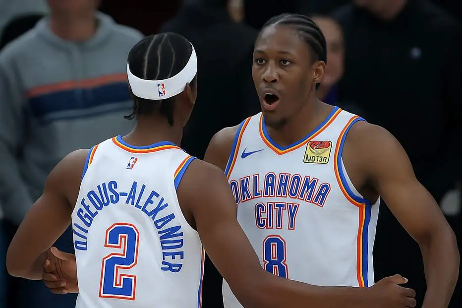 Jalen Williams to make season debut for the Oklahoma City Thunder