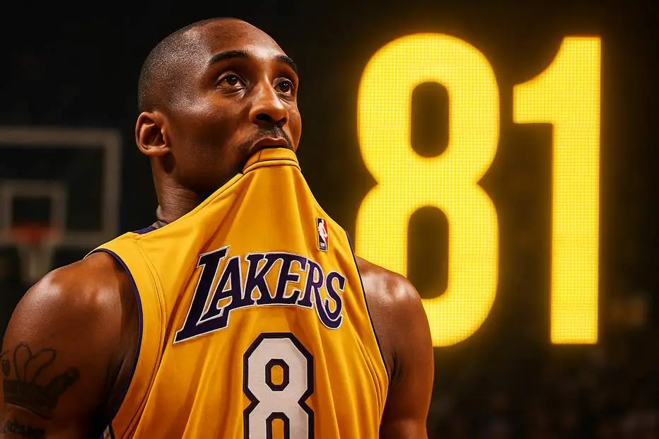 In memory of Kobe Bryant — 81 points vs. Raptors, twenty years on